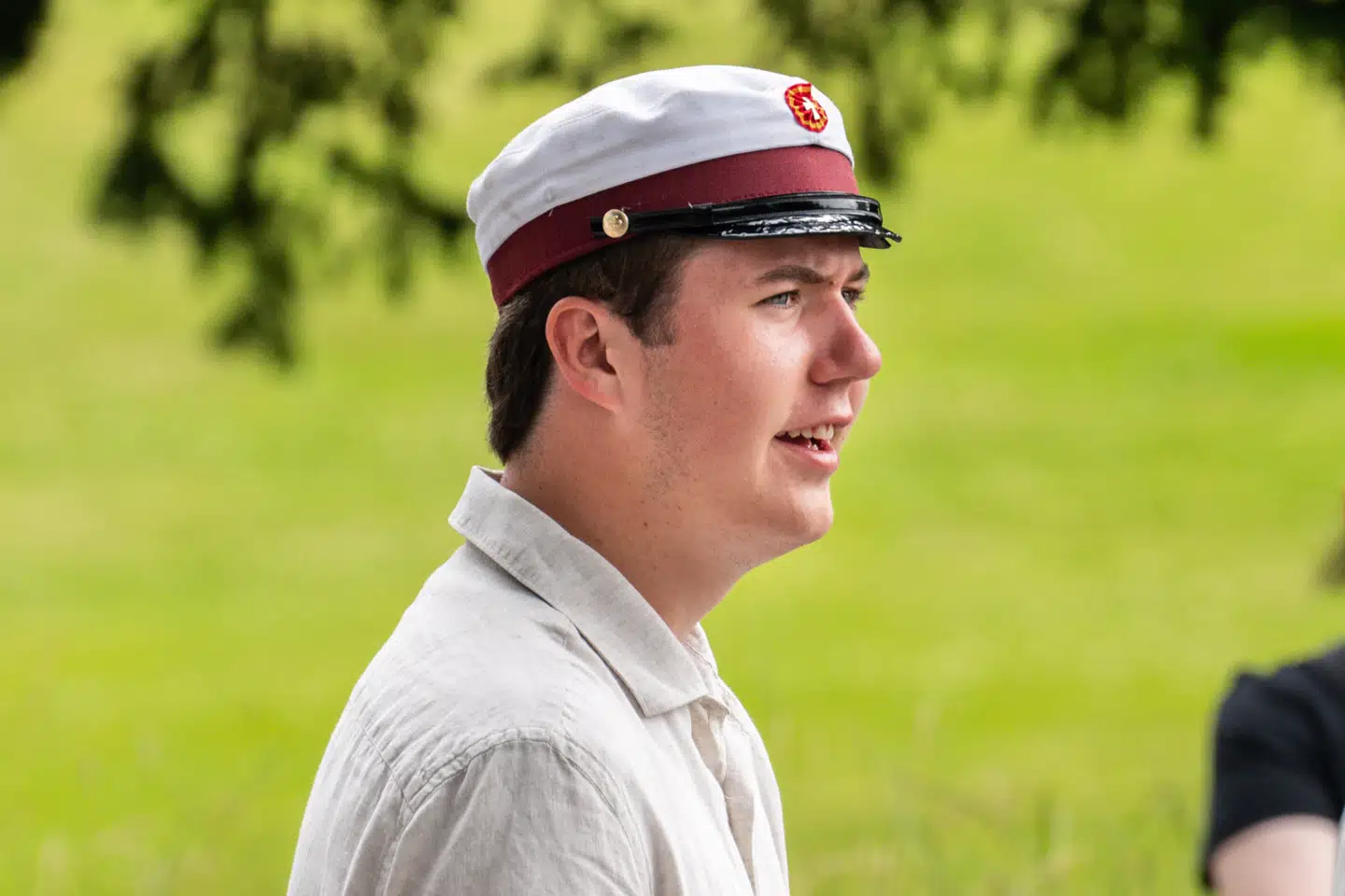 Kronprins Christian blev student fra Ordrup Gymnasium i juni. Om få dage rejser han til det østlige Afrika på et længere ophold. (Arkivfoto).