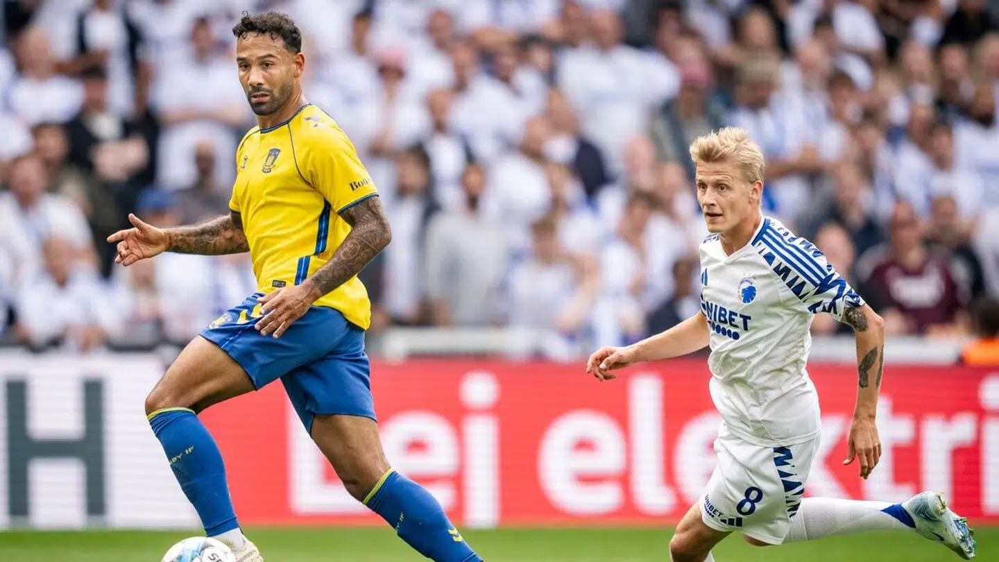 Sean Klaiber var i aktion mod FC København.