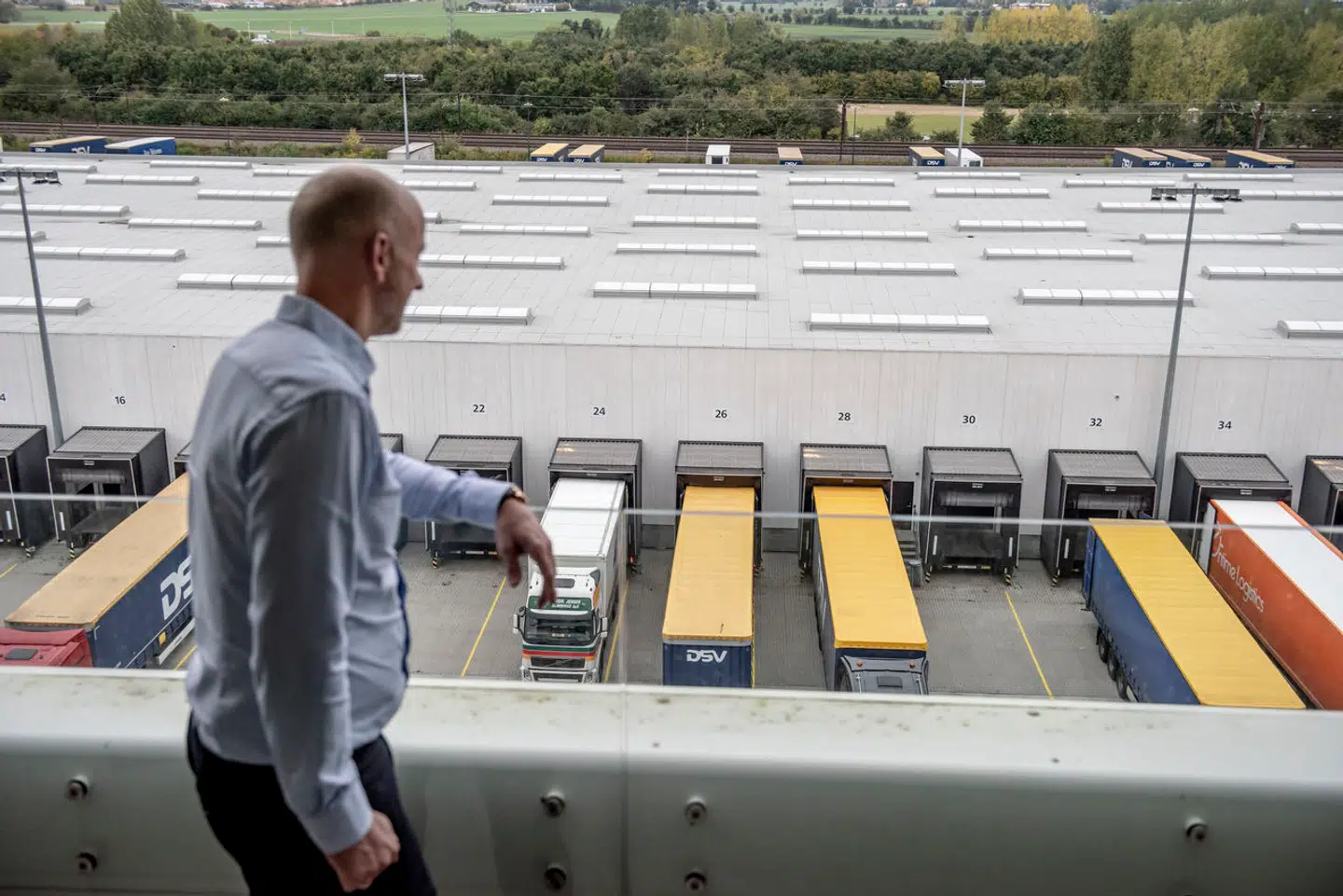 Administrerende direktør i DSV, Jens H. Lund, der tiltrådte posten i begyndelsen af 2024. Før det har han været driftsdirektør og finansdirektør i samme virksomhed.