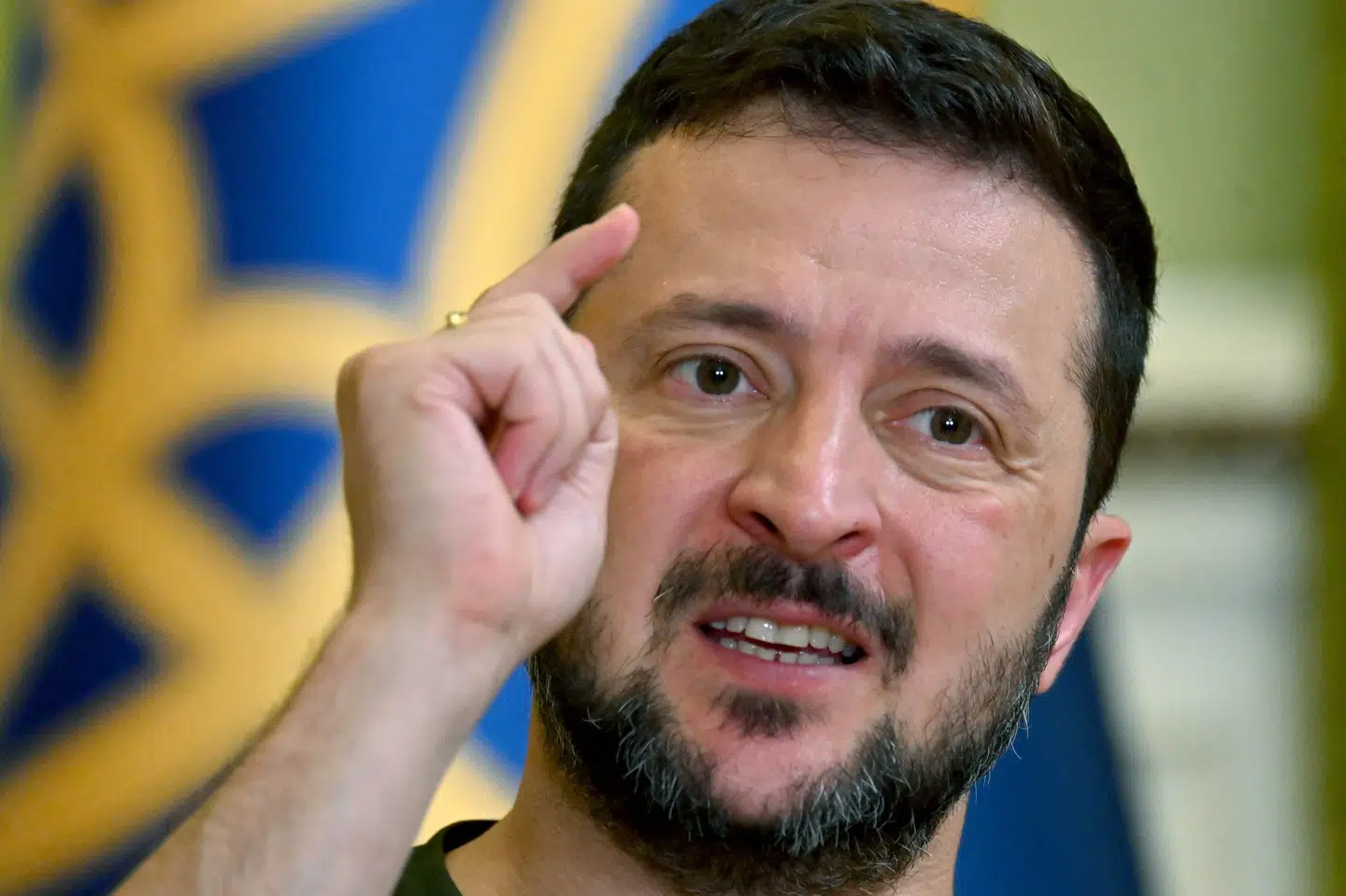 - Det russiske afskum vil helt sikkert blive stillet ansvar for dette angreb, siger Zelenskyj ifølge Reuters via beskedtjenesten Telegram. (Arkivfoto).