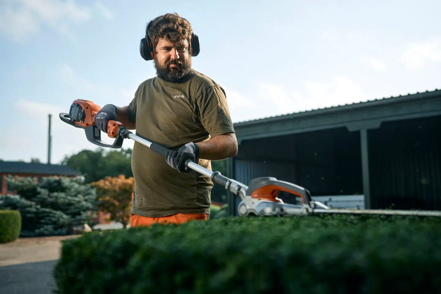 Pension er blevet et større samtaleemne på arbejdspladsen, synes Rune Rasmussen, anlægsgartner og fællestillidsmand i OKNygaard.