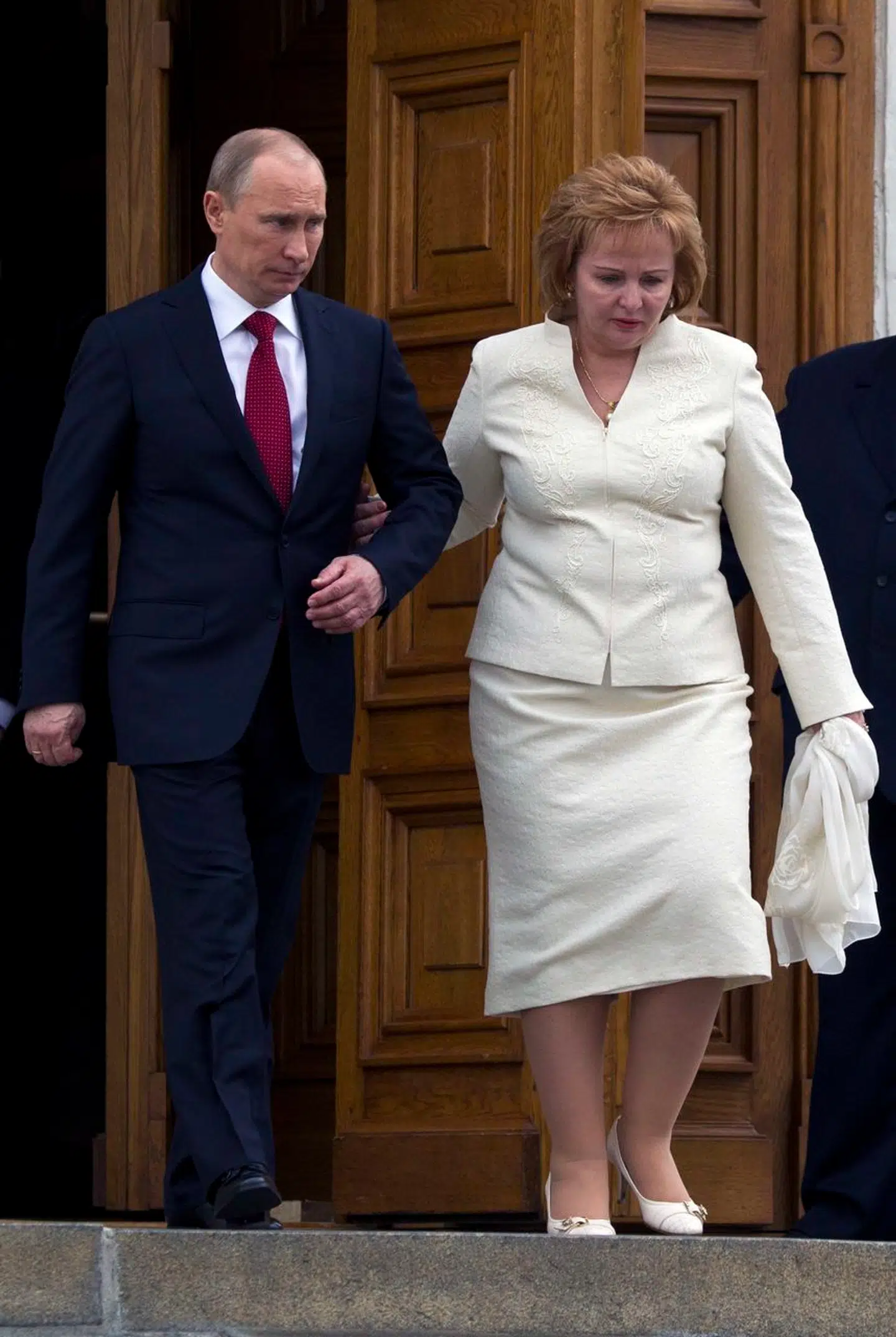 Vladimir Putin og Lyudmila blev skilt i 2013 efter 30 års ægteskab. Her ses de sammen på et foto fra 2012.