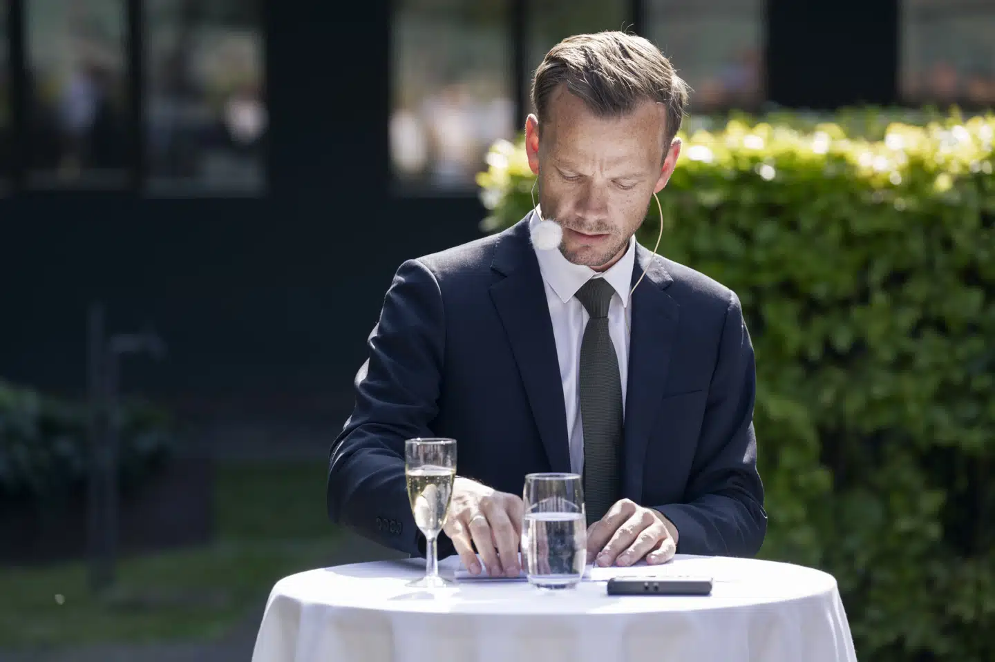 Justitsminister Peter Hummelgaard deltog 29. august i en ministeroverdragelse i Justitsministeriet. Torsdag gav han politiet tilladelse til at bruge ansigtsgenkendelse. (Arkivfoto).