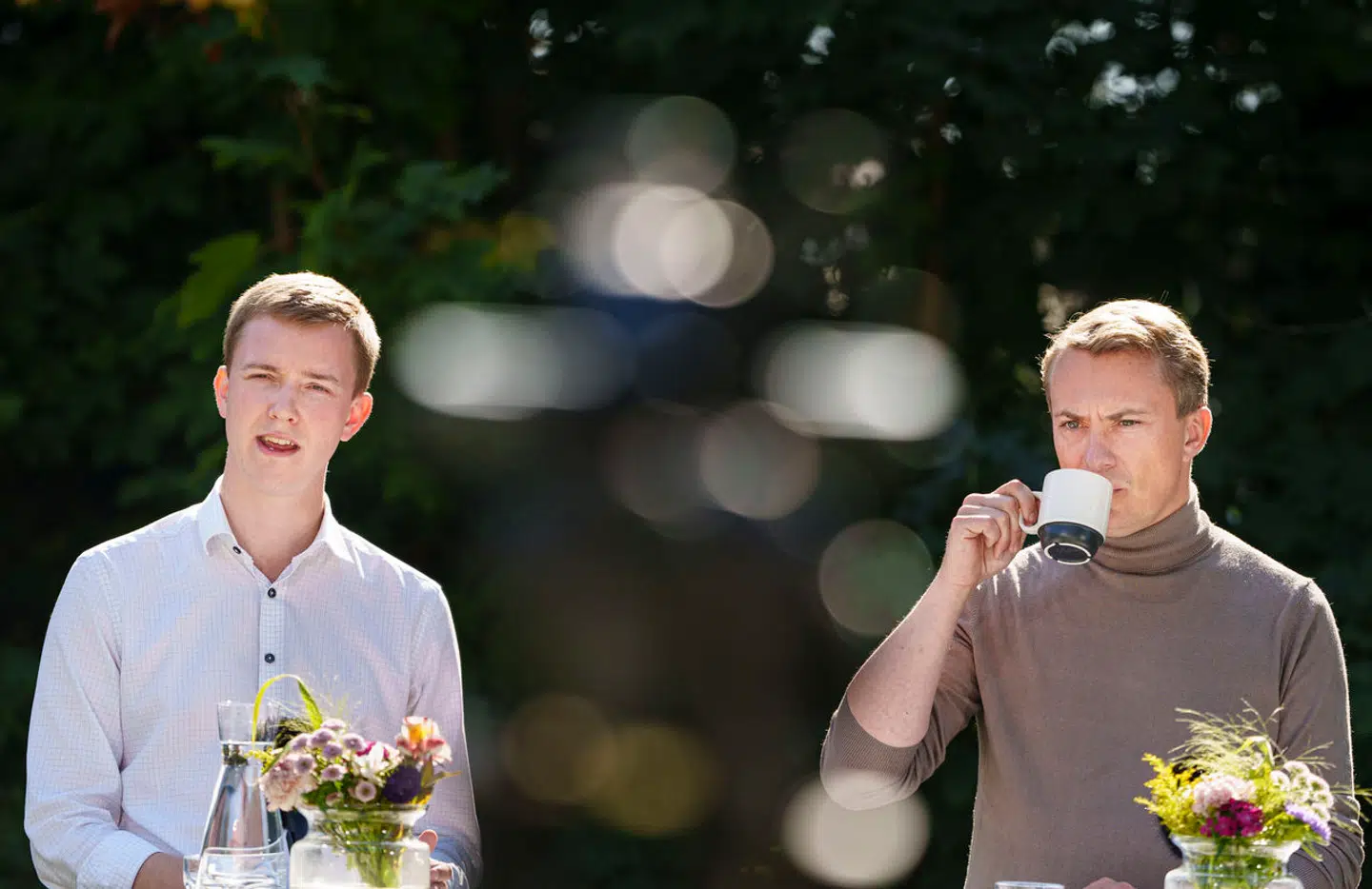 MIkkel Bjørn har for nylig overtaget posten som udlændingeordfører i DF fra Pia Kjærsgaard. (Foto: Liselotte Sabroe/Ritzau Scanpix)