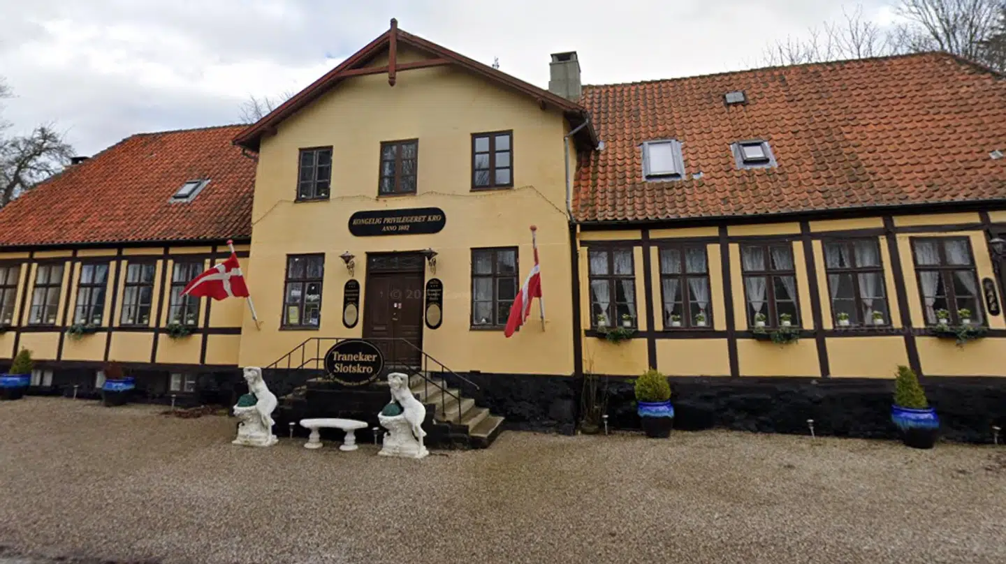 Tranekær Slotskro ligger på Langeland.