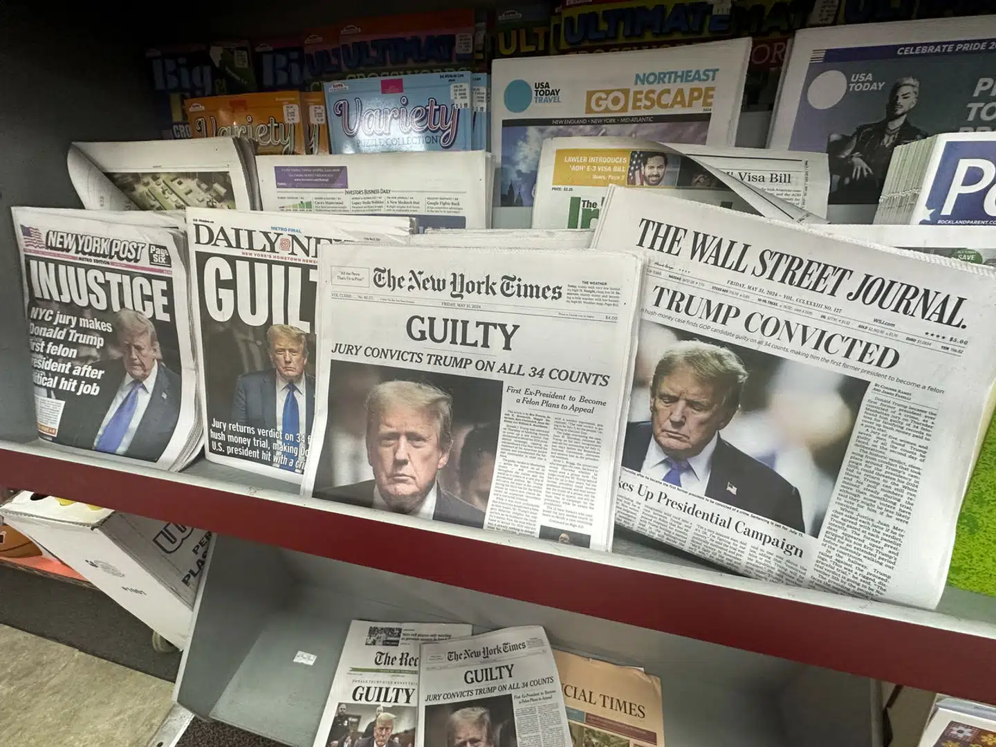 Donald Trump er den første præsident i USA, som er kendt skyldig i en kriminalsag.