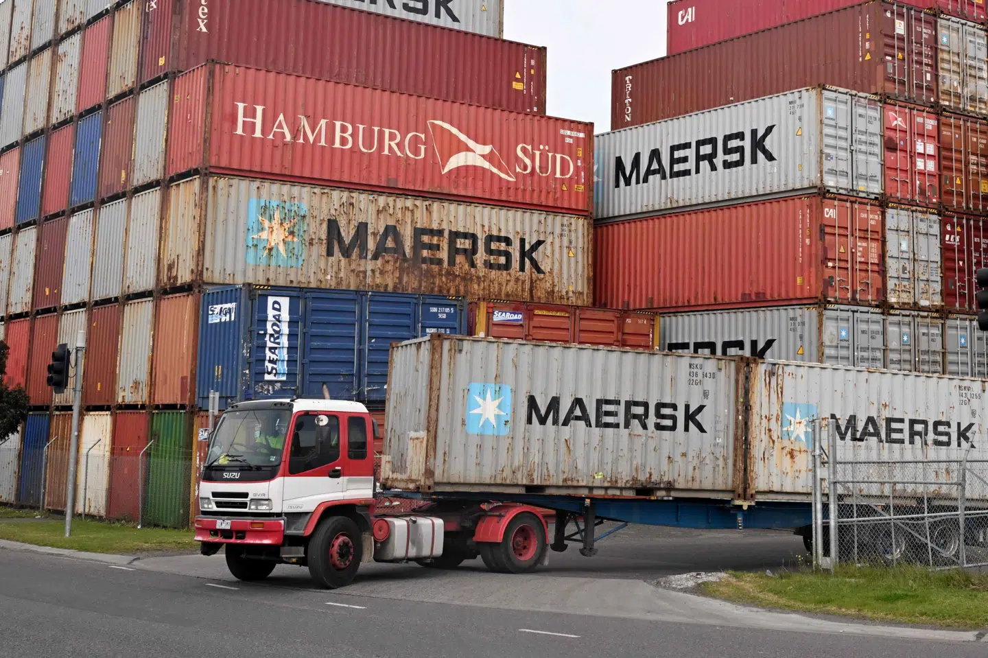 Danske virksomheder som eksempelvis A.P. Møller-Mærsk har haft fremgang i eksporten i 2024. Det er lande uden for EU, der har trukket eksporten op. (Arkivfoto).