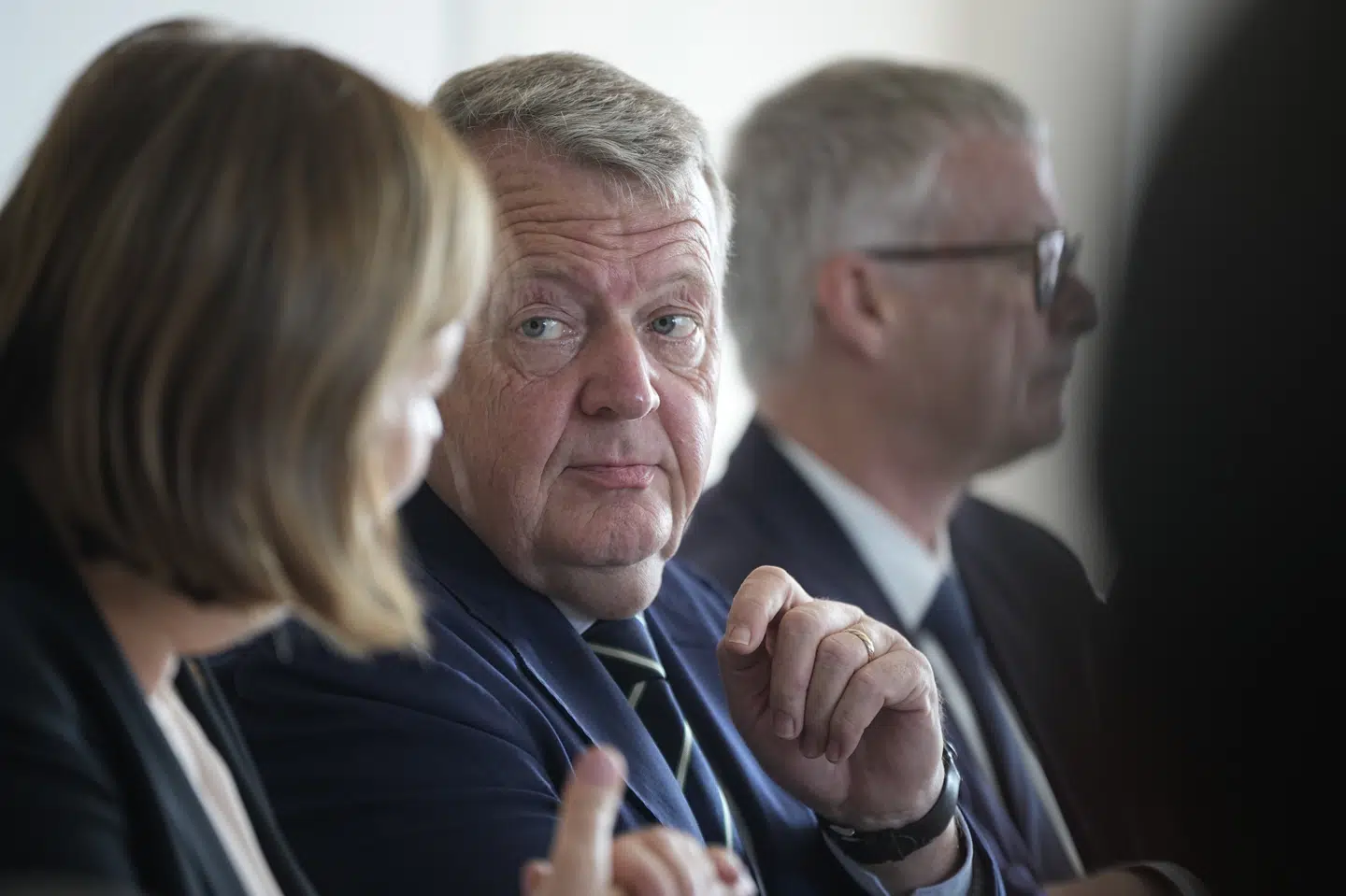 Udenrigsminister Lars Løkke Rasmussen, som lige nu er i Egypten, må se vælgeropbakningen til Moderaterne sive.