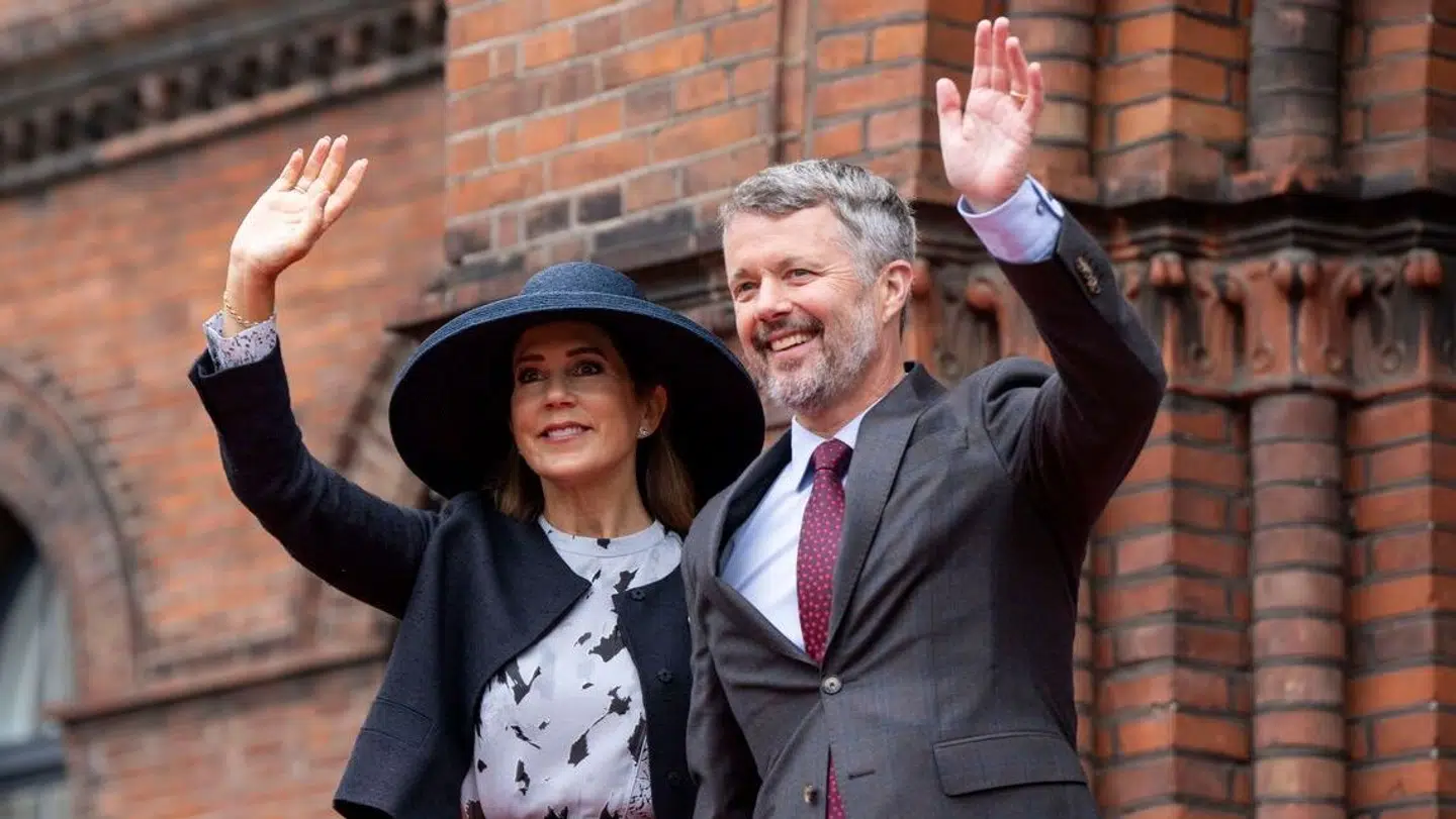 Kong Frederik og dronning Mary.