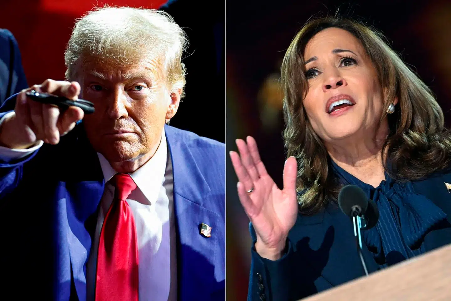 Donald Trump og Kamala Harris mødes for første gang nogensinde, når ABC sender præsidentdebatten i nat.