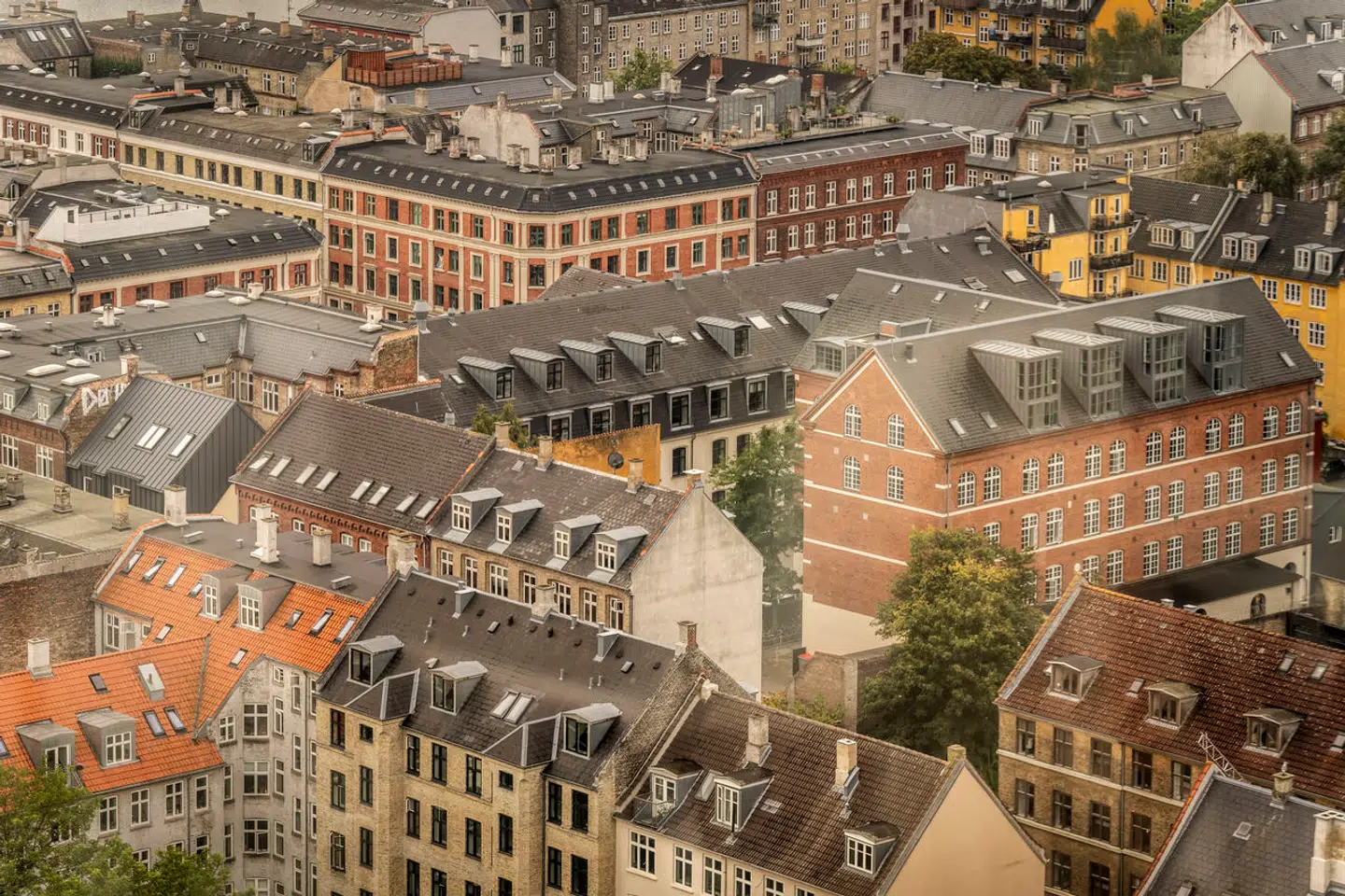 Udsigt over København fra Mærsk Tårnet i København, torsdag den 28. september 2023.