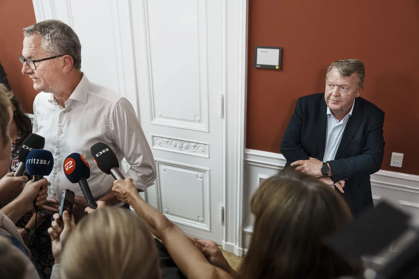 Partileder Lars Løkke Rasmussen (M) har meldt ud, at der, ifølge de vurderinger han har fået fra Arbejdstilsynet, ikke har været sexisme eller sexchikane i partiet. (Arkivfoto).