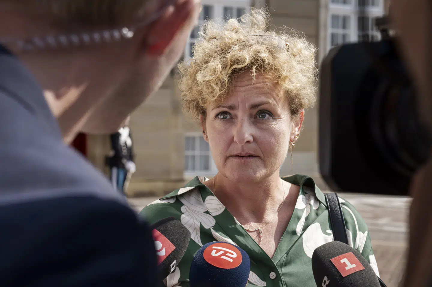 Pernille Rosenkrantz-Theil (S) røg af ministerholdet ved sidste måneds rokade i regeringen. Her ses hun i forbindelse med afskedsaudiensen på Amalienborg Slot.