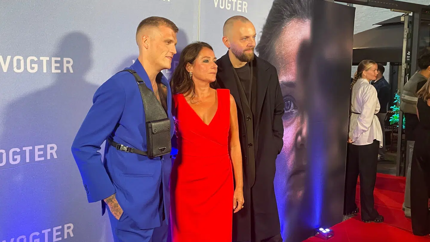 Sidse Babett Knudsen var onsdag til premiere på Gustav Möller-instruerede 'Vogter', hvor hun spiller overfor Sebastian Bull. Foto: Lykke Buhl