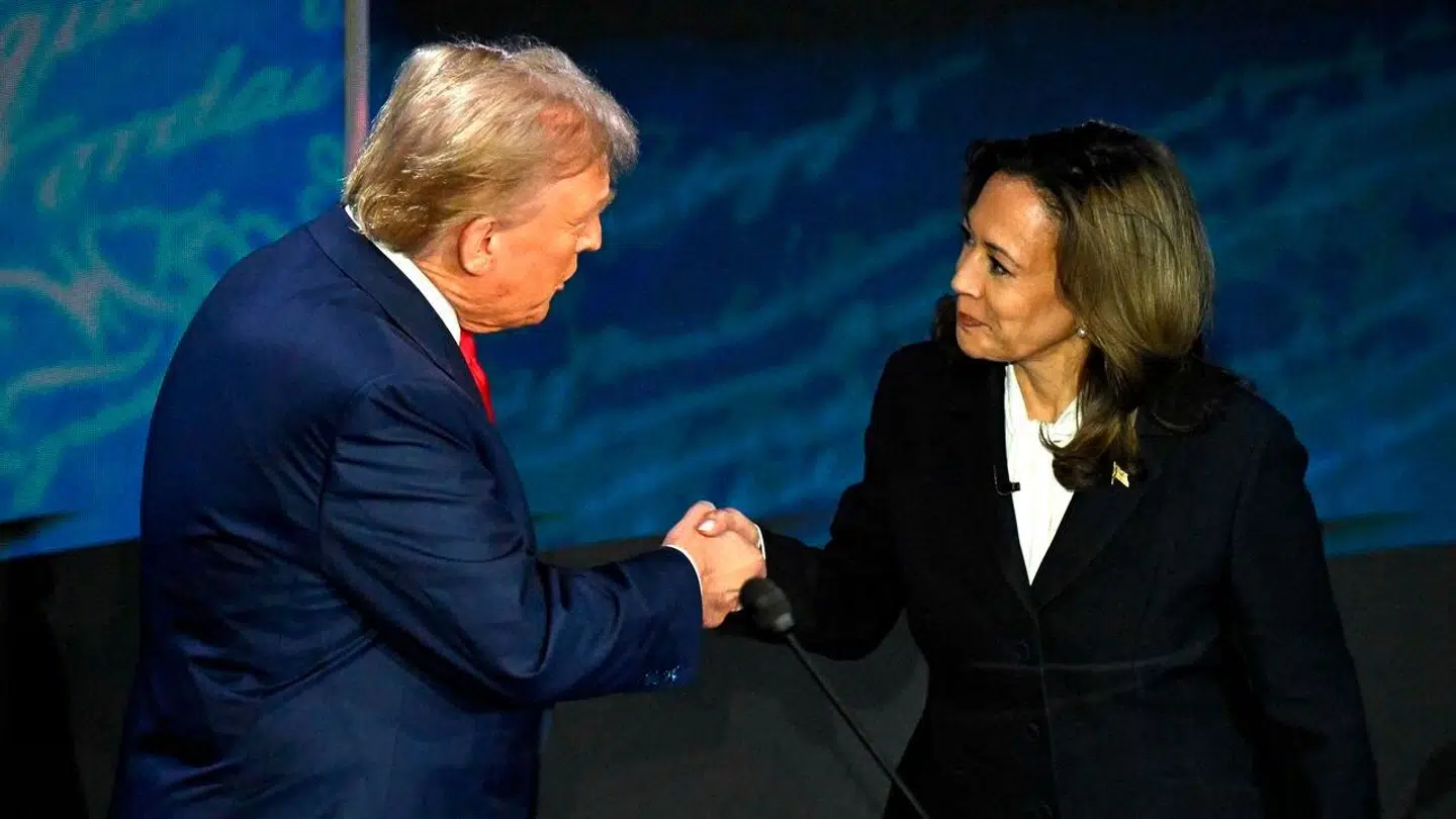 Første debatterede Trump mod Biden og så mod Harris tirsdag: »Der bliver ingen tredje debat!,« skriver Trump.