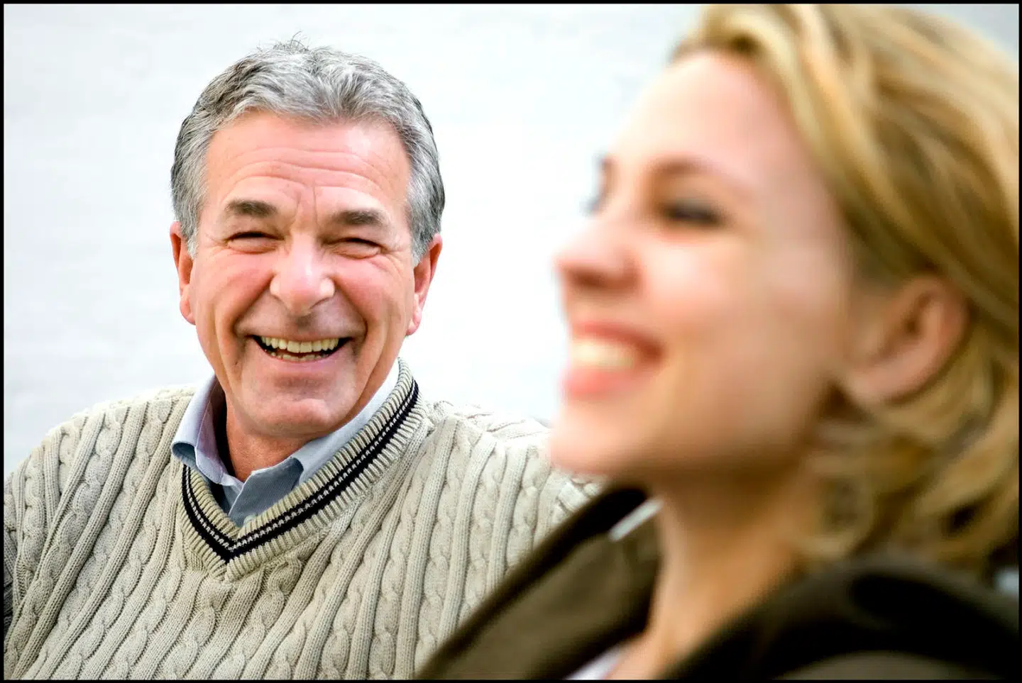 Michael Meyerheim med Cecilie Frøkjær, som gennem ti år var hans makker i 'Go morgen Danmark'.