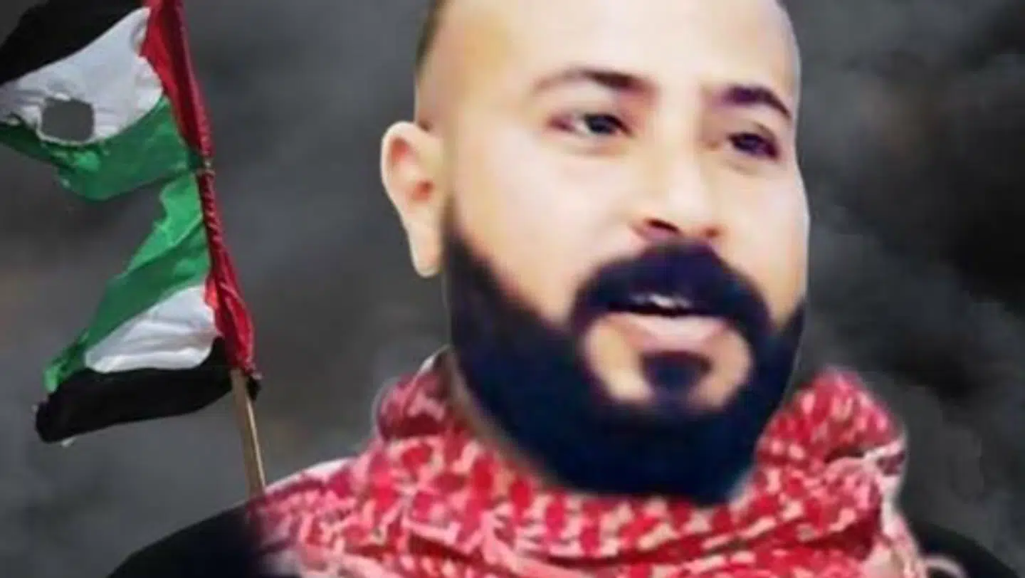 Ahmad Abdallah Aladinis profilbillede på Facebook. Aladini døde i alder af 36 år under det, som PFLP kalder for en "intifada."