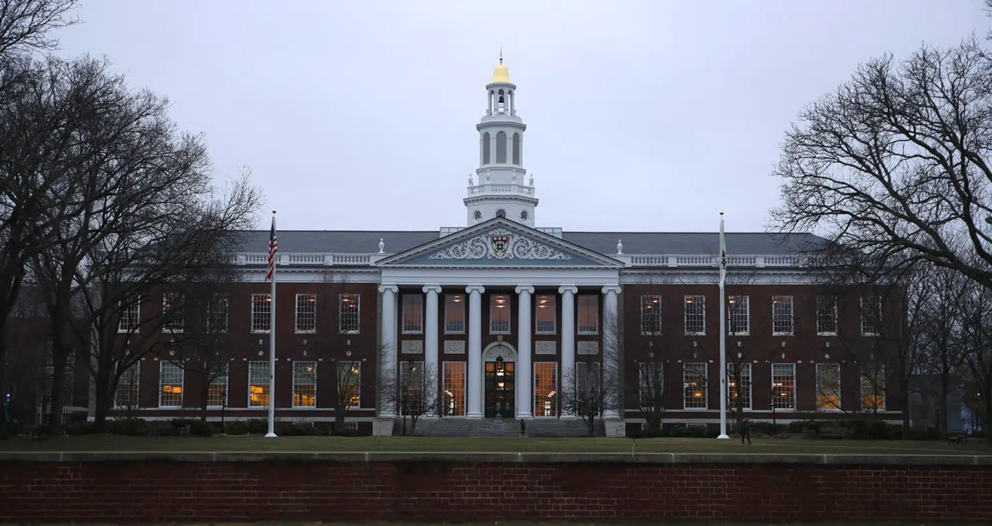 Baker Library ved Harvard Business School Arkivfoto: Charles Krupa, Scanpix.
