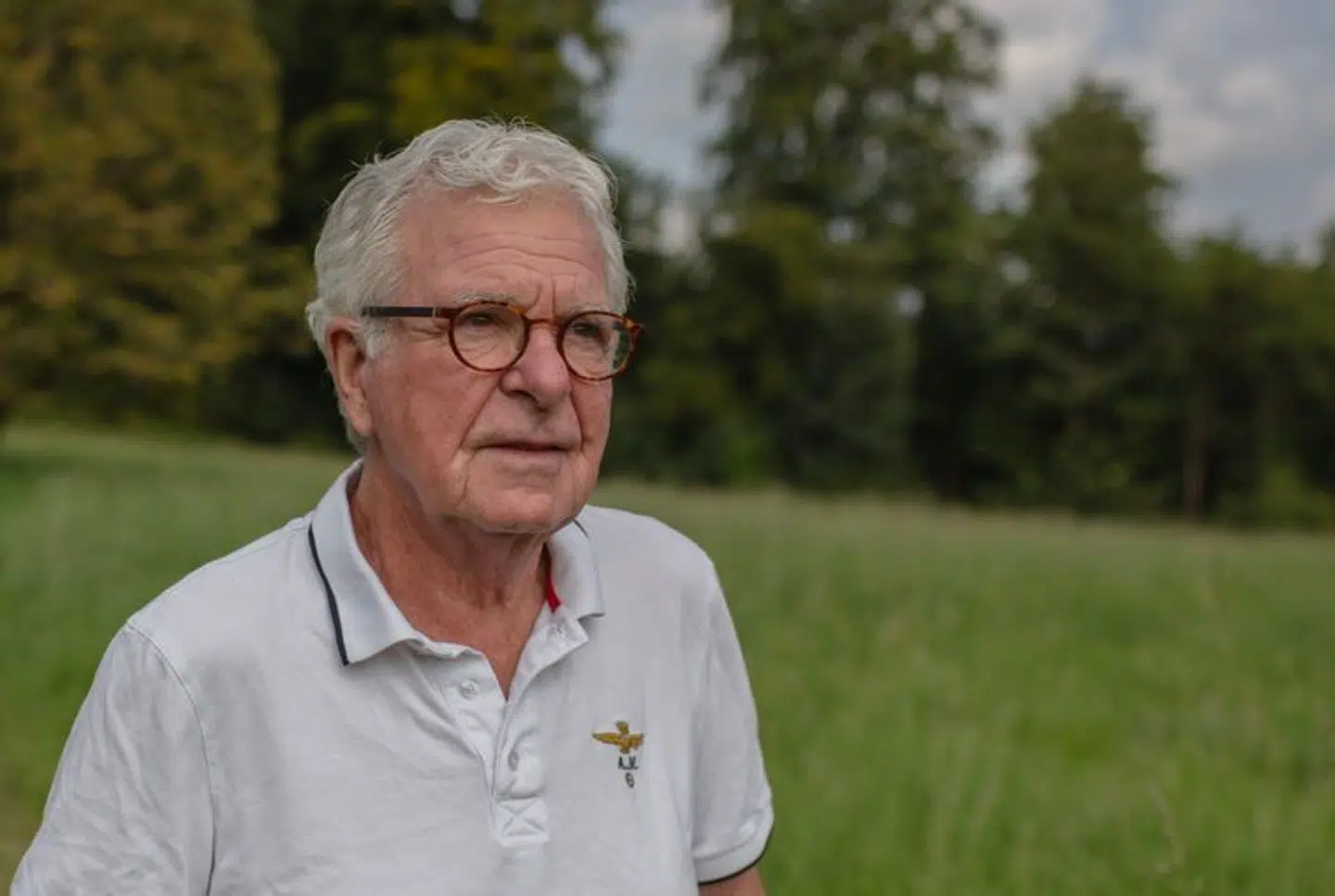 I Michael Meyerheims baghave er der udsigt til skov og grønne arealer og en sti fører direkte til golfbanen.