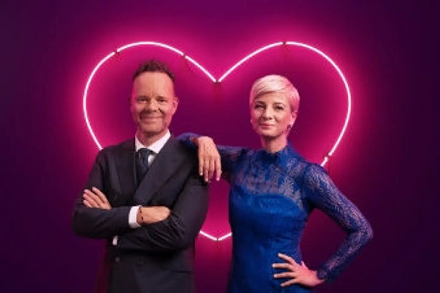 Lørdag den 14. september står Louise Wolff og Jacob Riising klar til at være værter for "Hjertegalla", hvor der bliver samlet ind til forskning og hjælp til personer ramt af hjerteproblemer. (PR-foto).