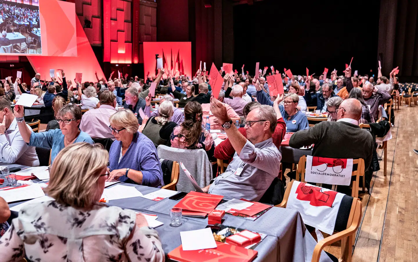 Traditionen tro afholdes Socialdemokratiets Kongres i Aalborg Kongres og Kulturcenter.