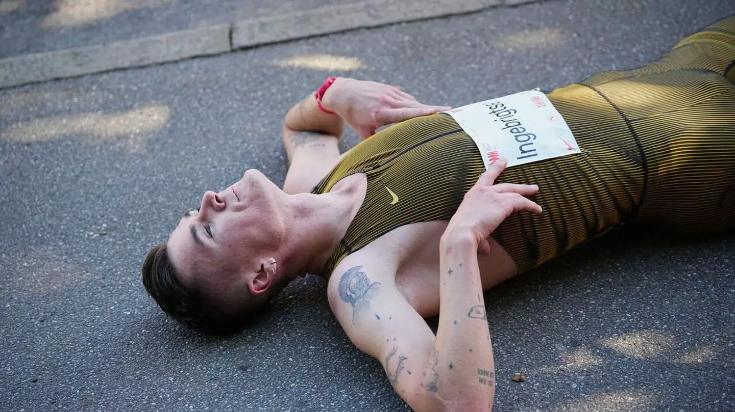 Jakob Ingebrigtsen var færdig efter målstregen.