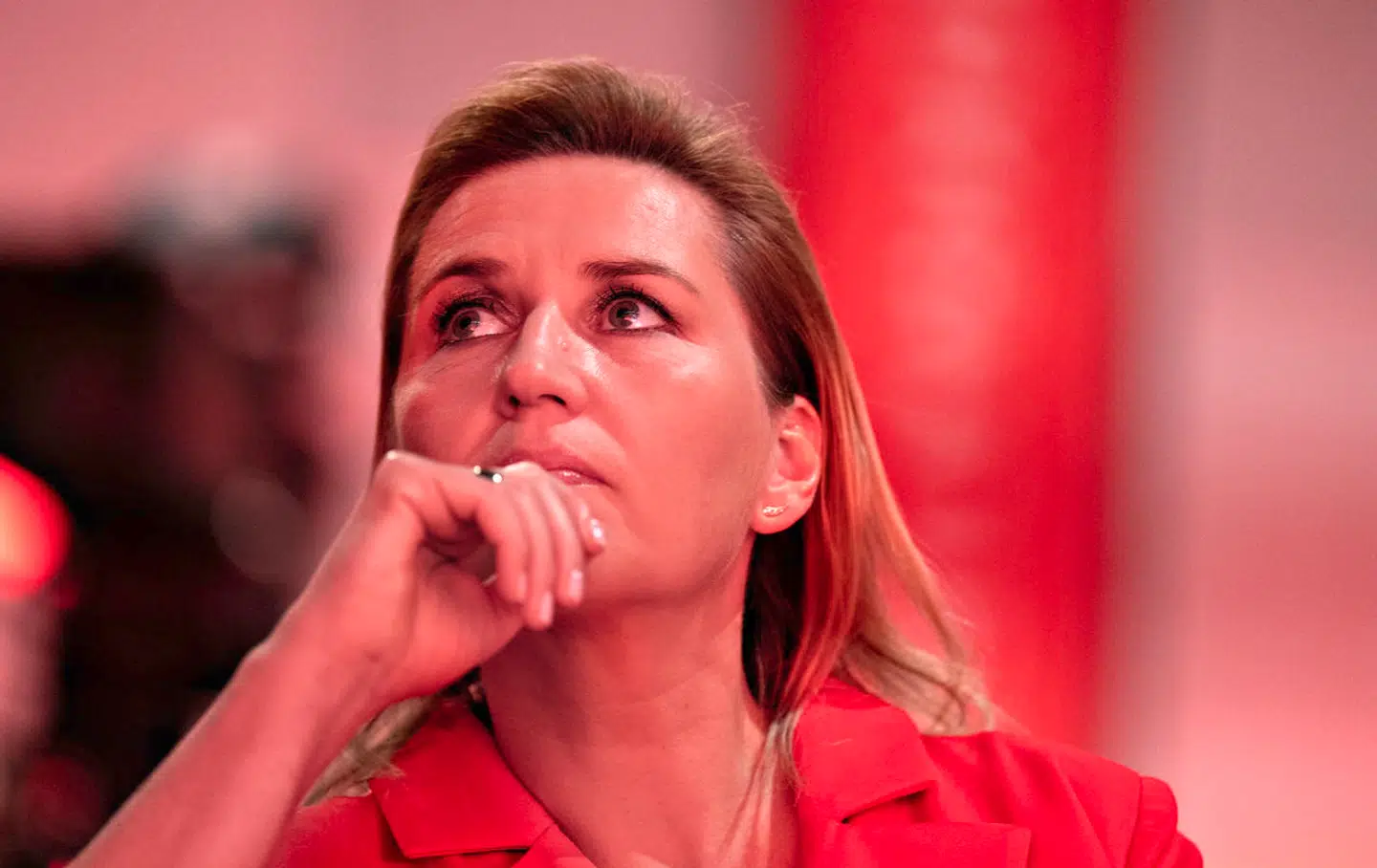 Statsminister og Socialdemokratiets formand Mette Frederiksen var til stede på partiets kongres i hendes fødeby, Aalborg.