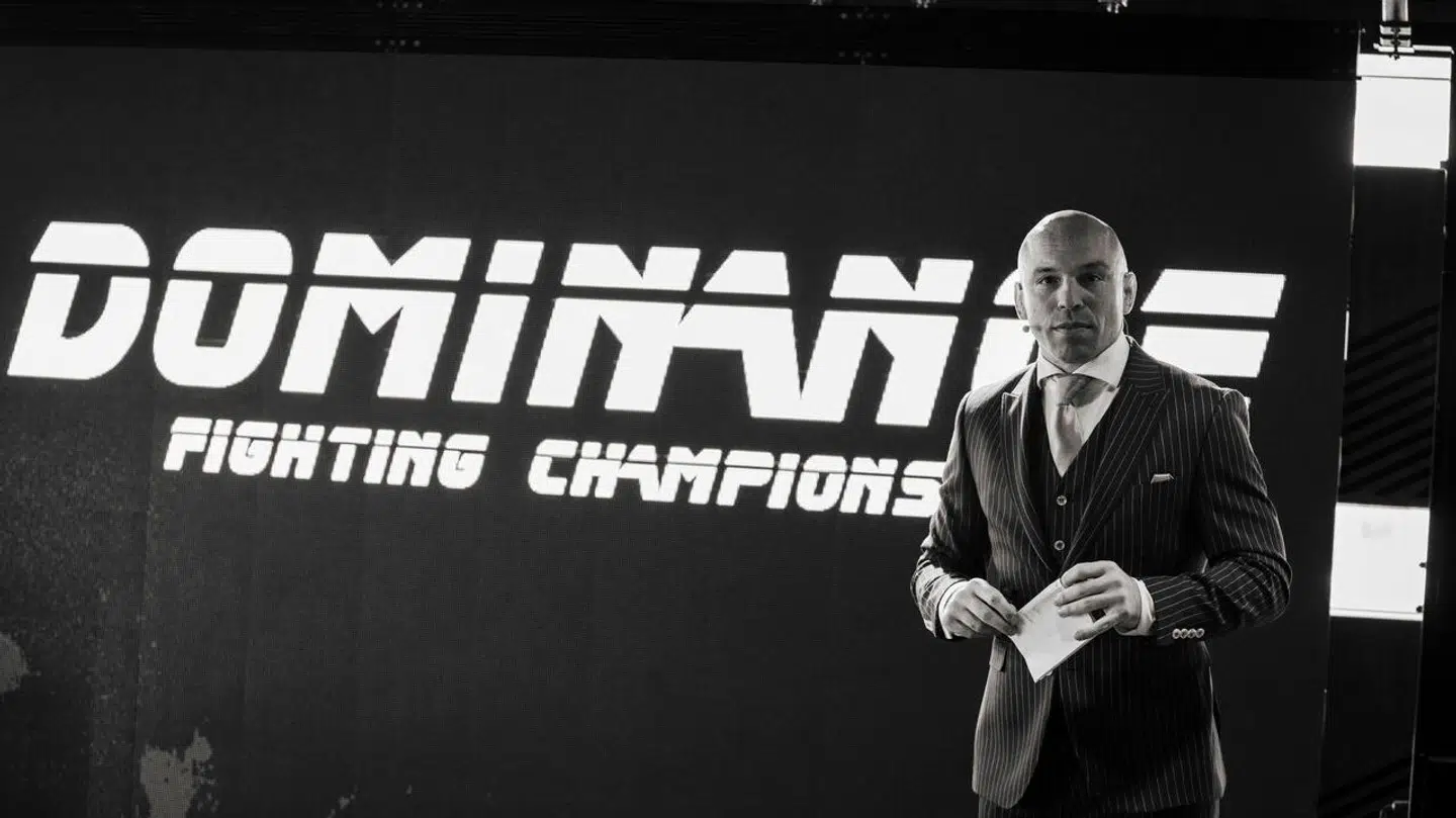 Mark O. Madsen annoncerede Dominance Fighting Championship i juni. Lørdag går det løs i K.B. Hallen.