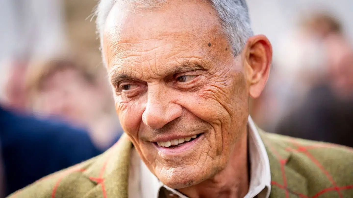 Karsten Ree talte mandag med de fremmødte journalister ved uddelingen af Rungstedlundprisen 2024 på Karen Blixen Museum på Rungsted Kyst.