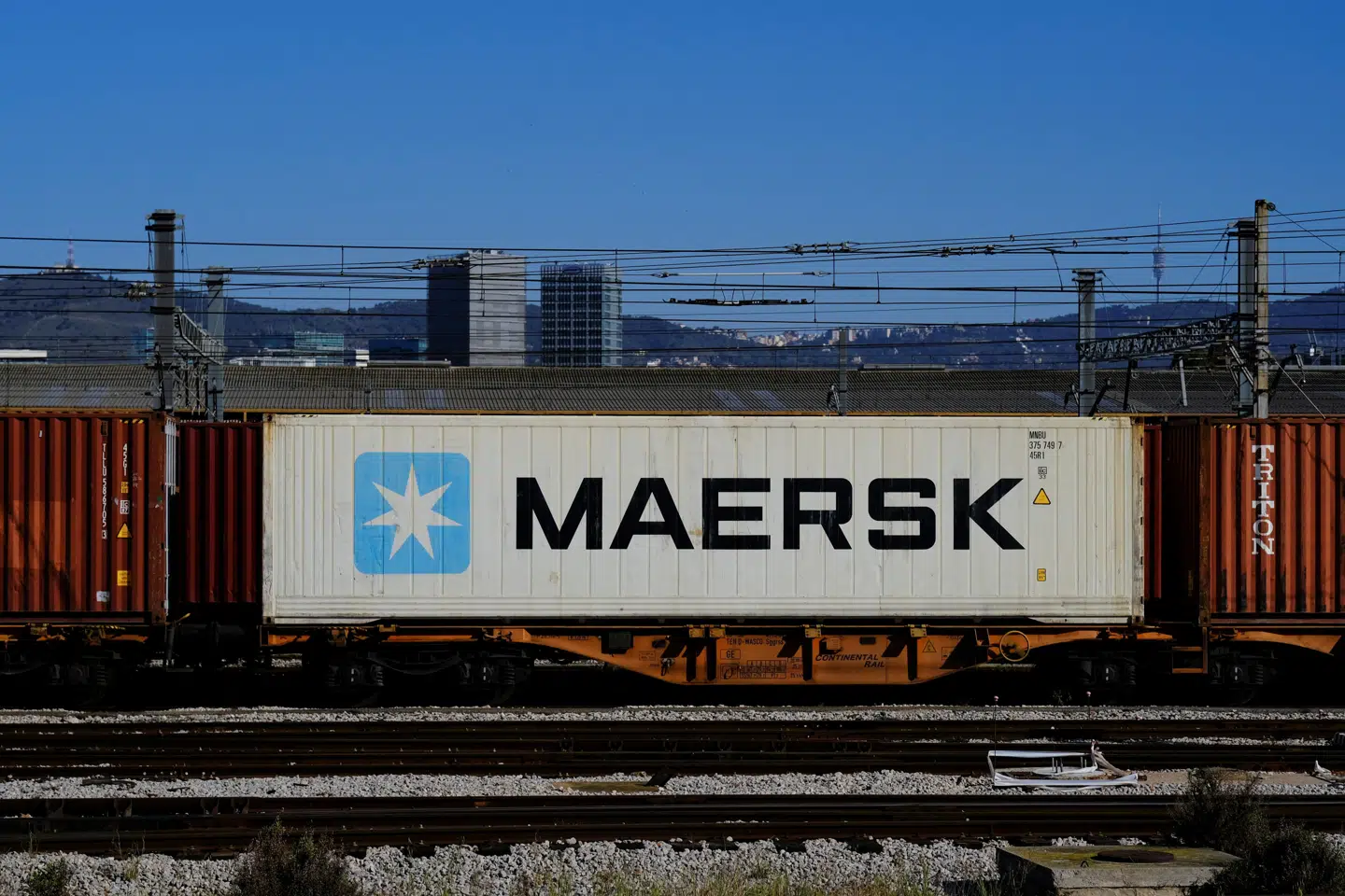 Mærsk har fragtet varer ved hjælp af russiske jernbaner, selv om selskabets interne regler har forbudt det. (Arkivfoto).