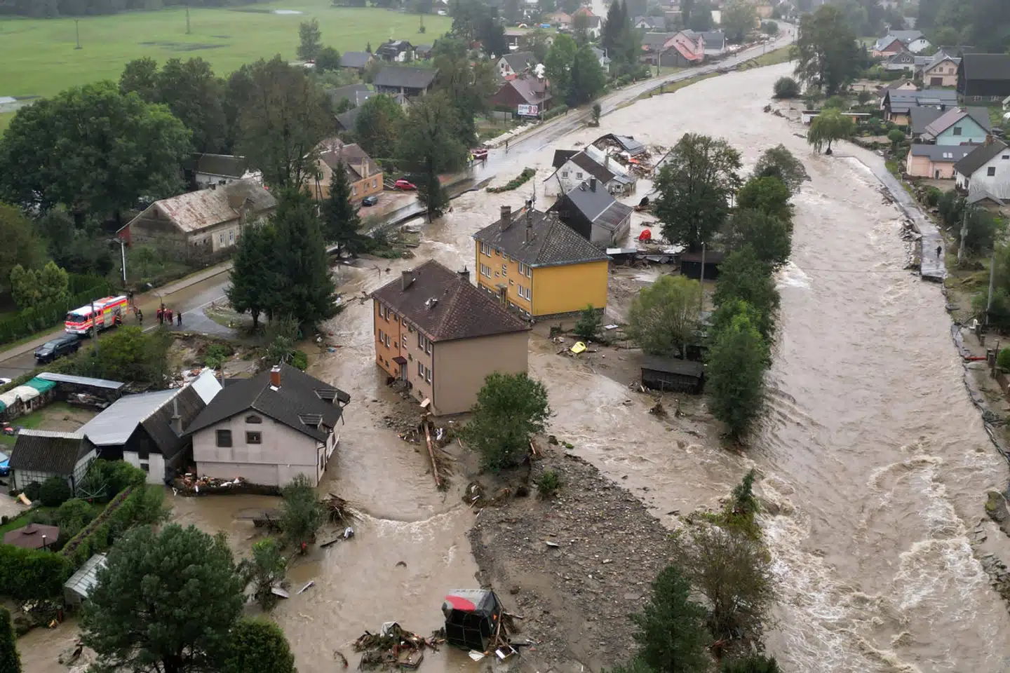 Oversvømmelserne i Jesenik, Tjekkiet.