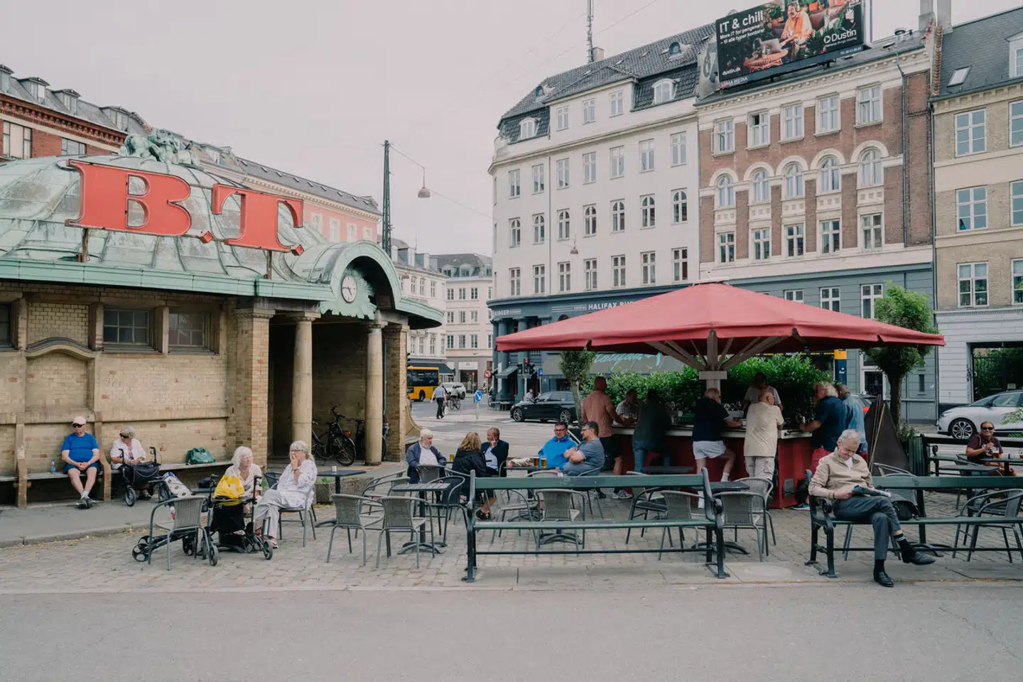 Trianglen er et trafikalt knudepunkt i København.