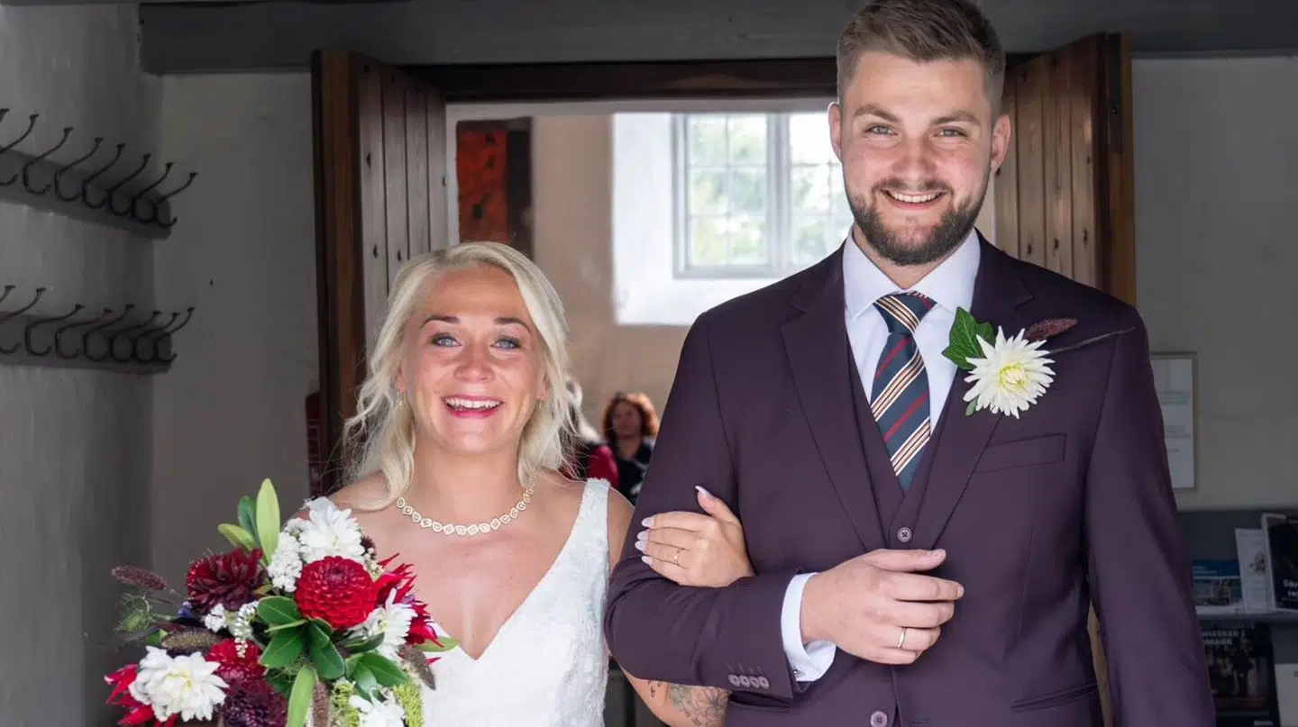 Dina Thorslund er blevet gift.