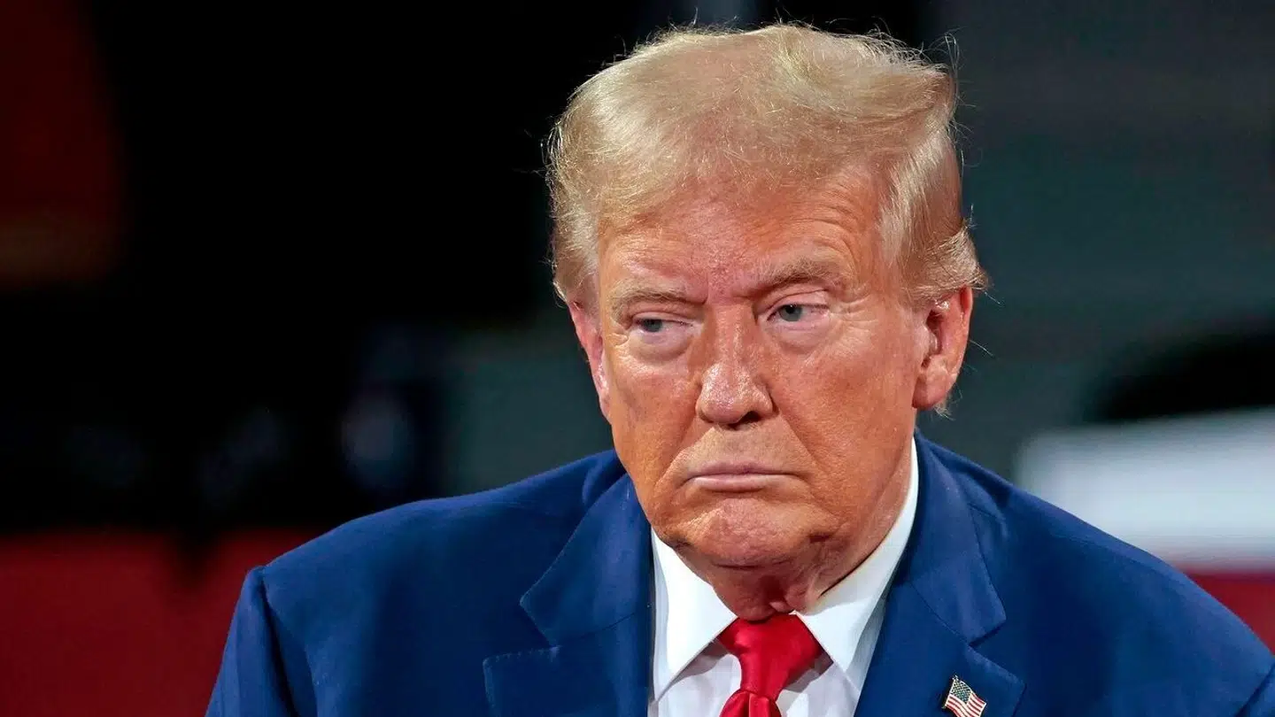 Donald Trump er lige nu bagud mod Kamala Harris. Men det er yderst tæt.