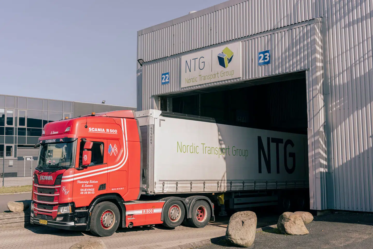 NTG, Nordic Transport Group i Hvidovre mandag den 4. marts 2024.