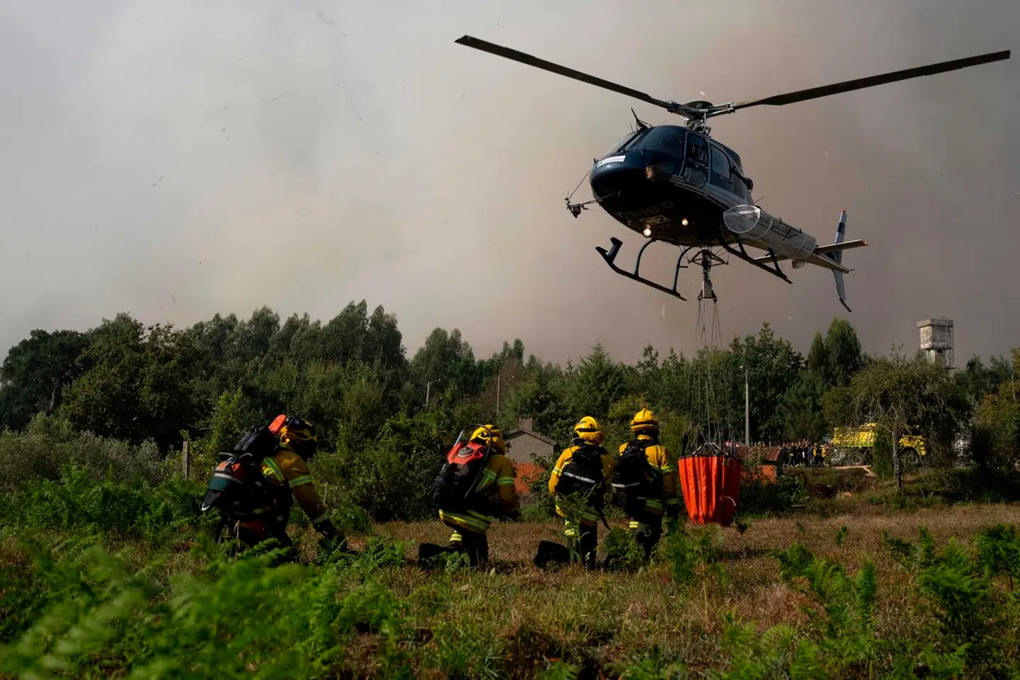 De nuværende skovbrande breder sig over et større areal end de brande, der hærgede i 2017.