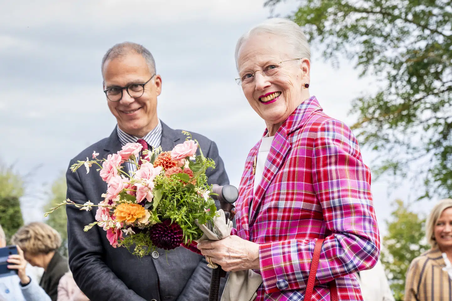 Dronning Margrethe er onsdag aften faldet på Fredensborg Slot og på nuværende tidspunkt indlagt til observation på Rigshospitalet. (Arkivfoto).