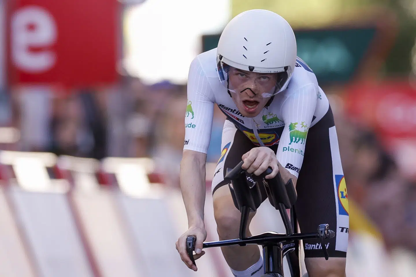 Mattias Skjelmose er torsdag styrtet i Luxembourg Rundt. (Arkivfoto).