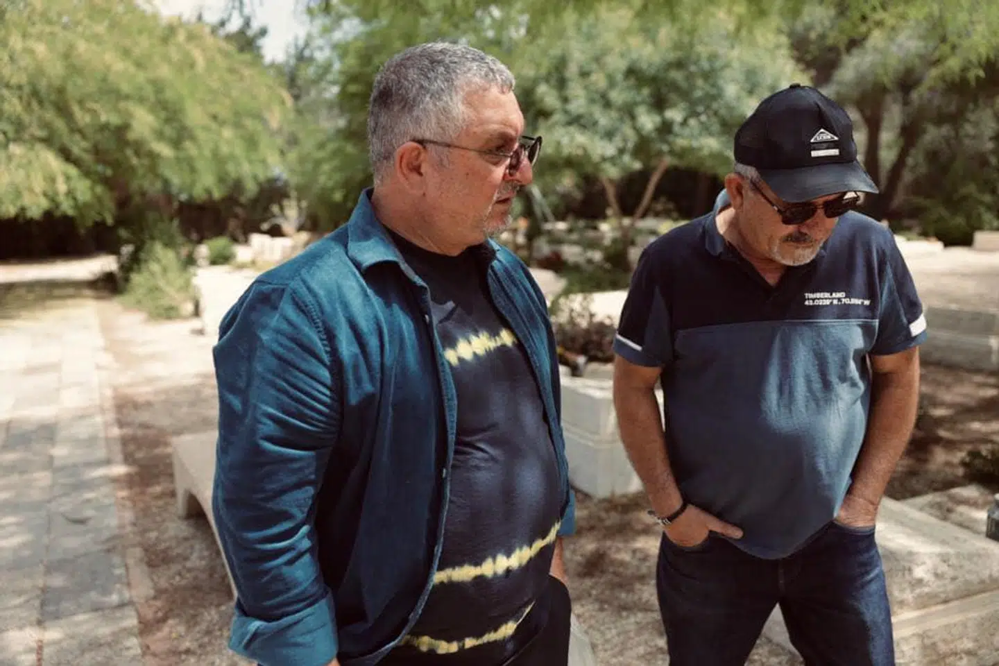 Dany Elgarat (TV) og hans bror Itzik Elgarat (TH).