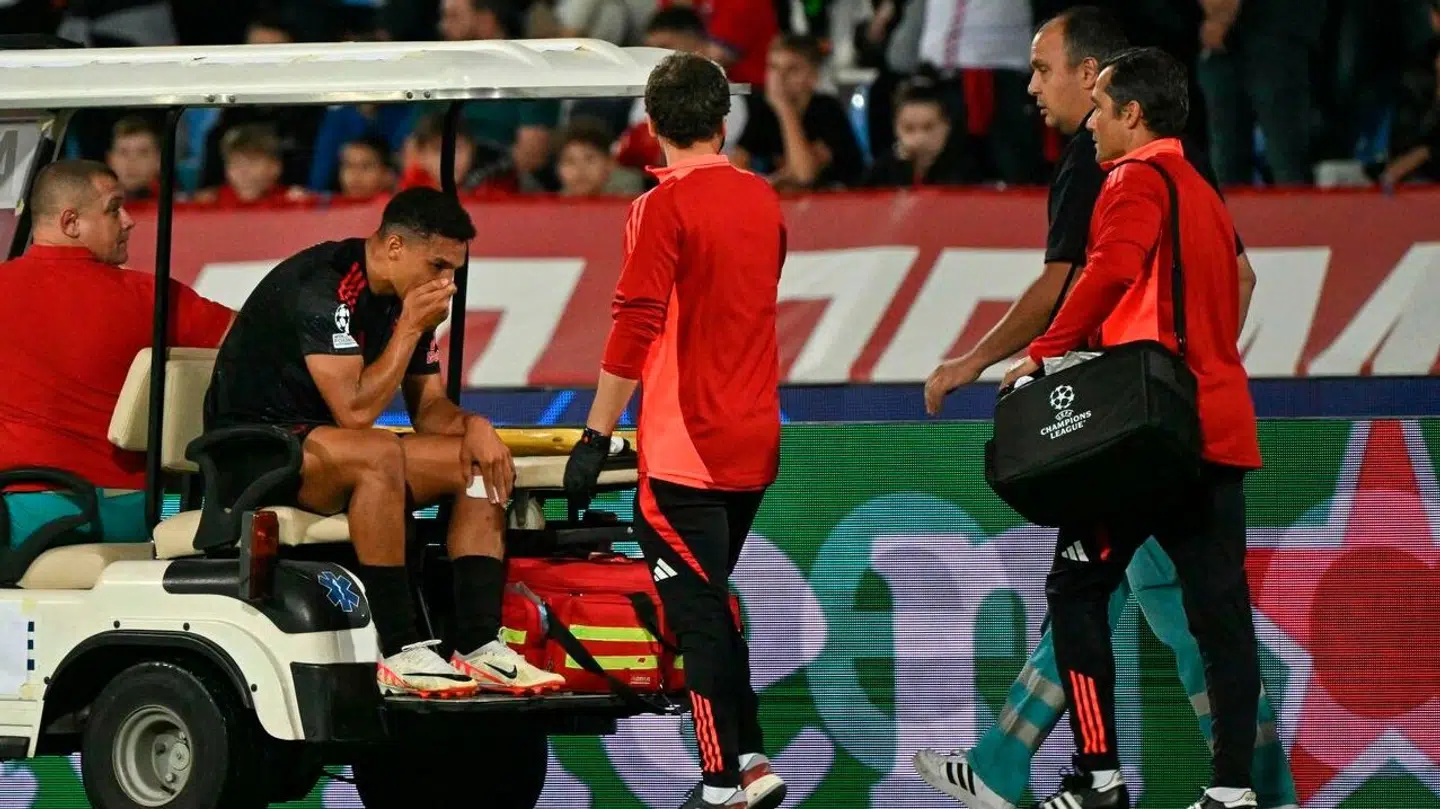 Bah blev kørt af banen.