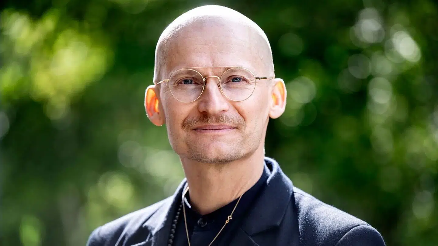 Christian Stadil havde fornemt besøg torsdag.