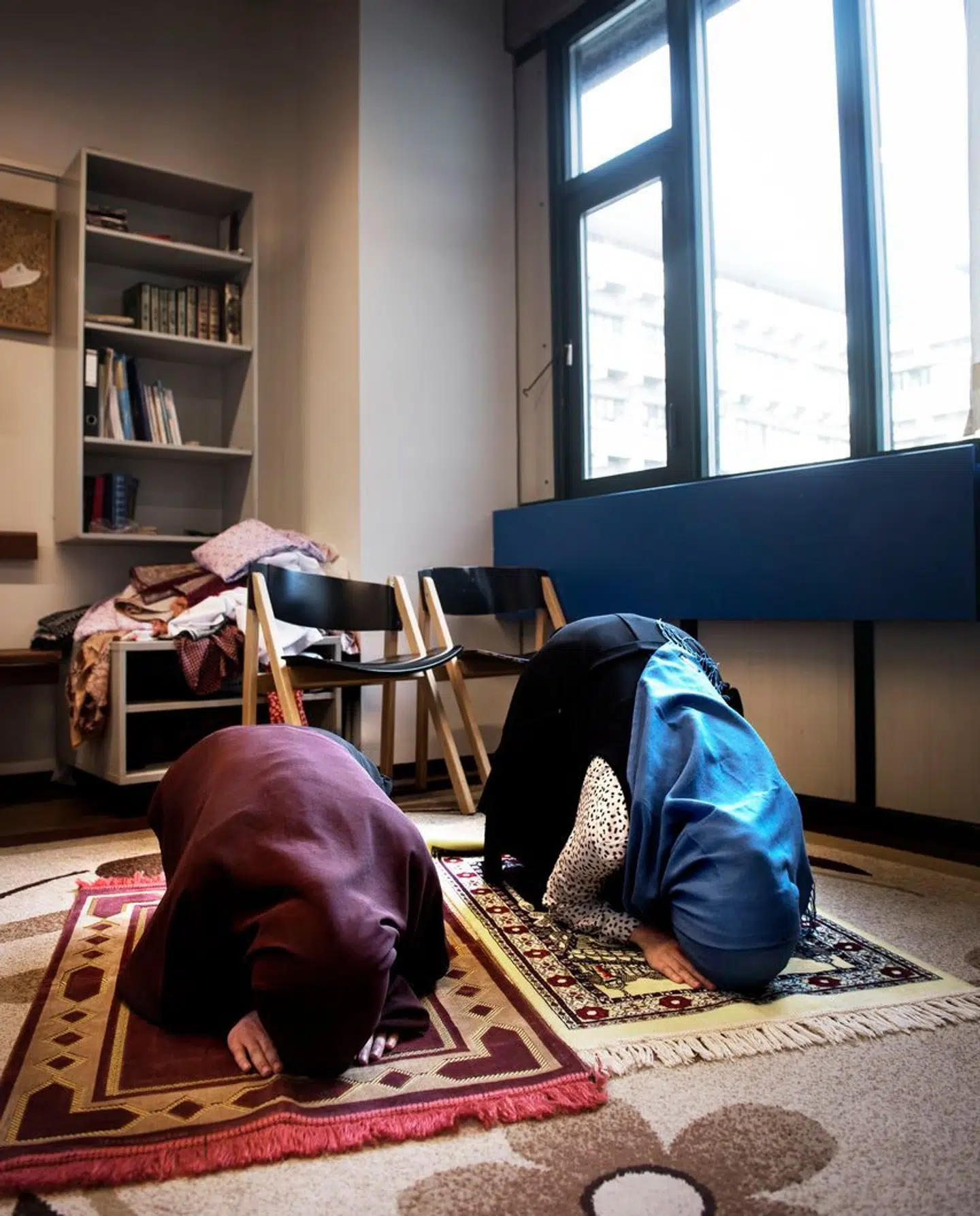 Tilbage i 2001 var Panum Instituttet det første danske universitet, der etablerede et 'bederum.' I 2017 - hvor dette billede er fra - blev det imidlertid kaldt for et Andagtsrum.