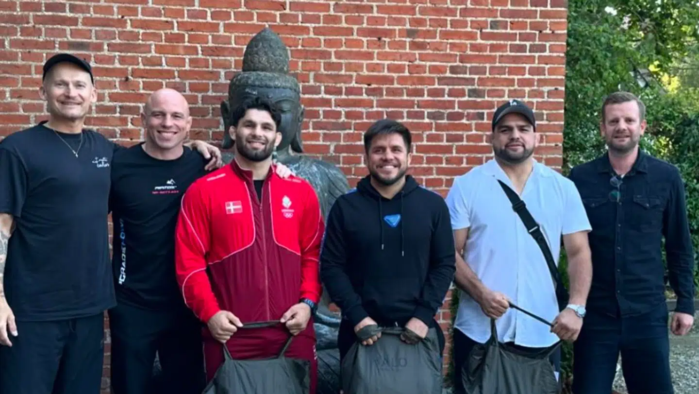 Christian Stadil, Mark O. Madsen, Turpal Bisultanov, Henry Cejudo og Kelvin Gastelum.
