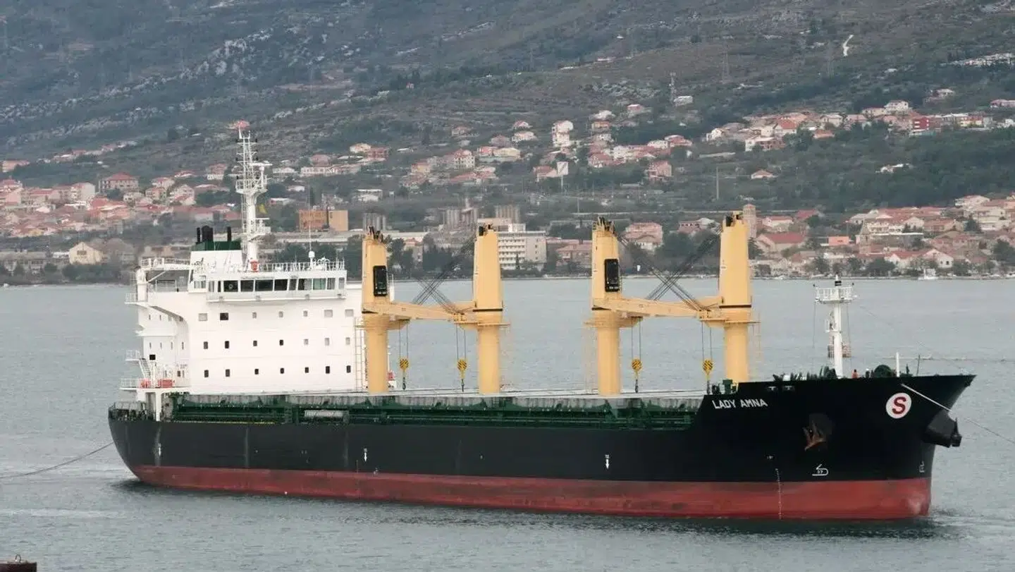 Her ses et billede af MV Ruby, som den kroatiske skibsfotograf Siniša Aljinović tog tilbage i 2012. Siniša Aljinović har givet B.T. tilladelse til at bruge billedet.