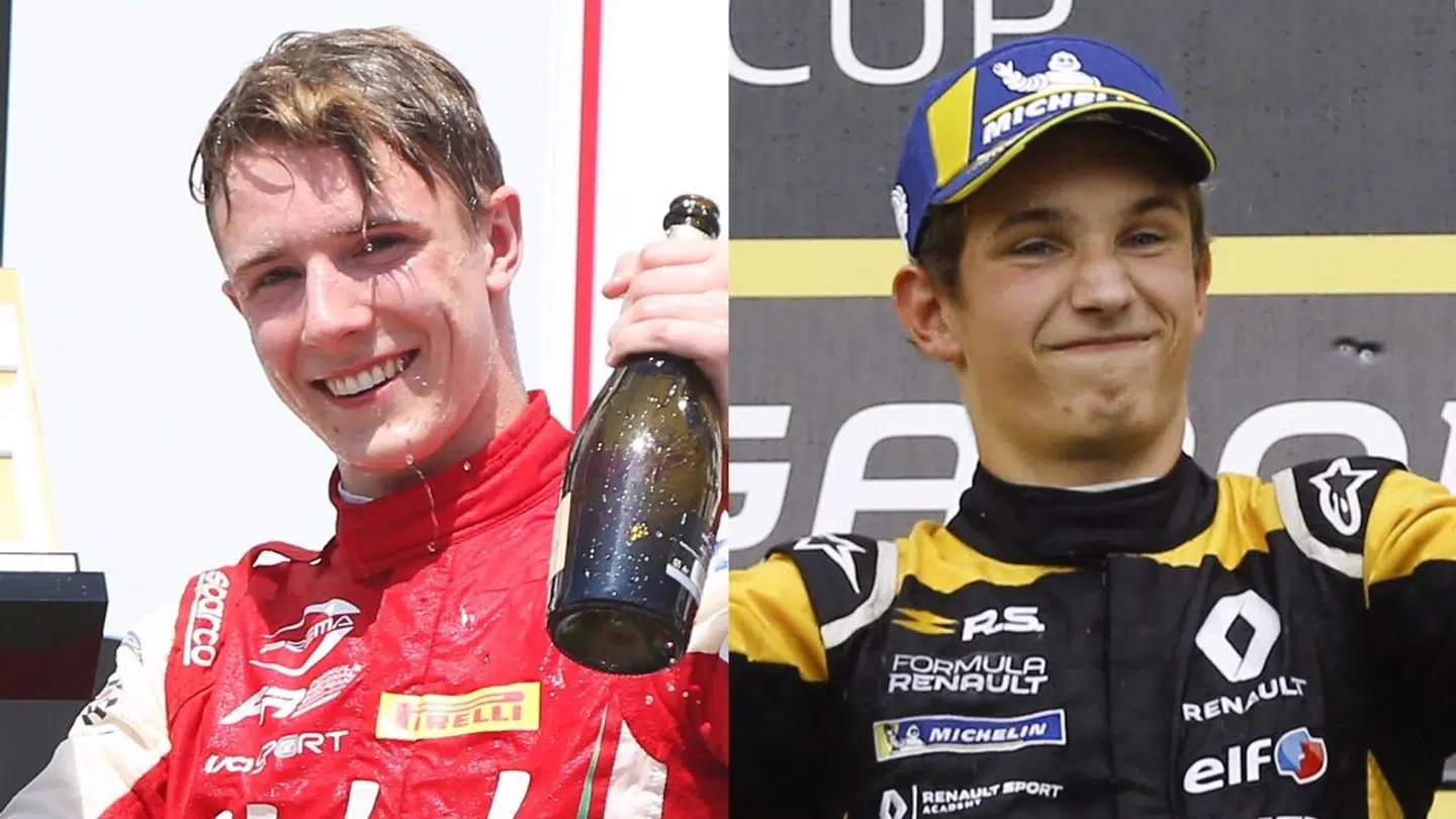 Christian Lundgaard til højre gjorde det fremragende i nattens heat i Macau. Frederik Vesti var uheldig.