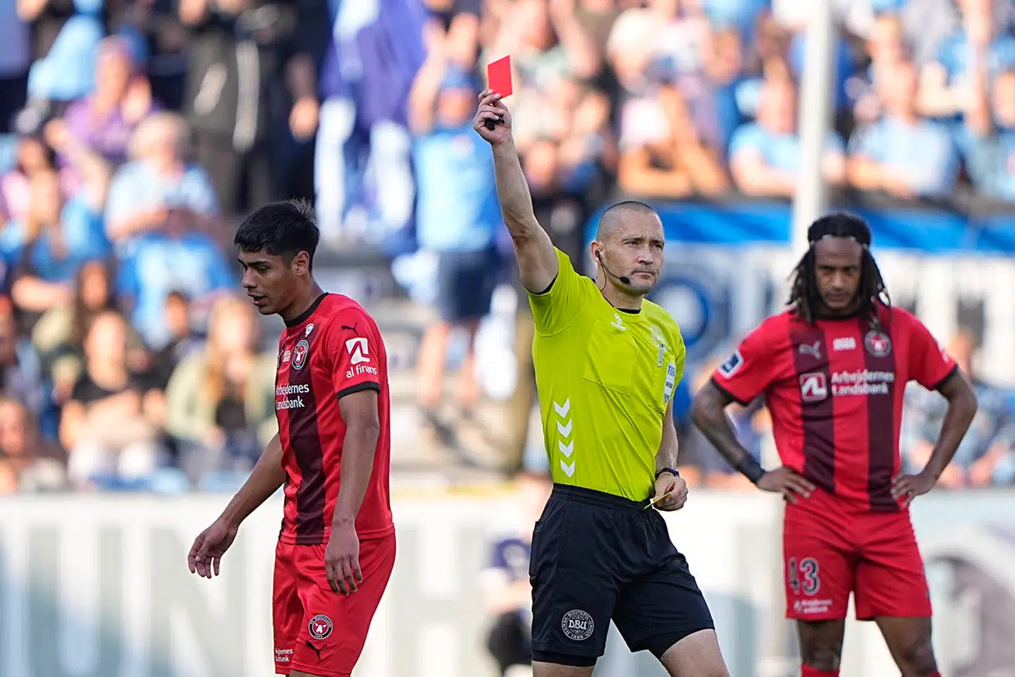 Superligakampen mellem Randers FC og FC Midtjylland på Cepheus Park Randers søndag den 22. september 2024.