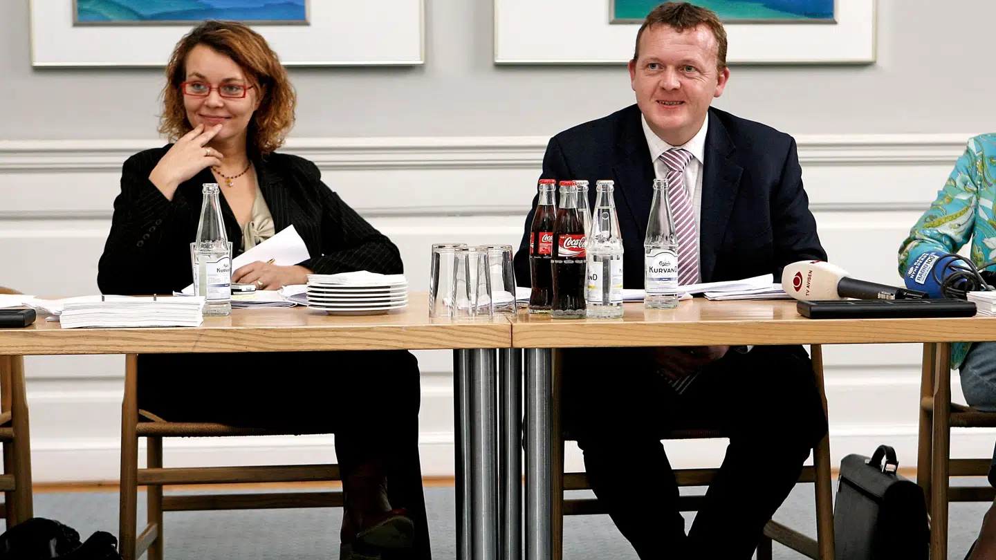 Ulla Østergaard og Lars Løkke går langt tilbage. Her ses de to sammen i 2007.