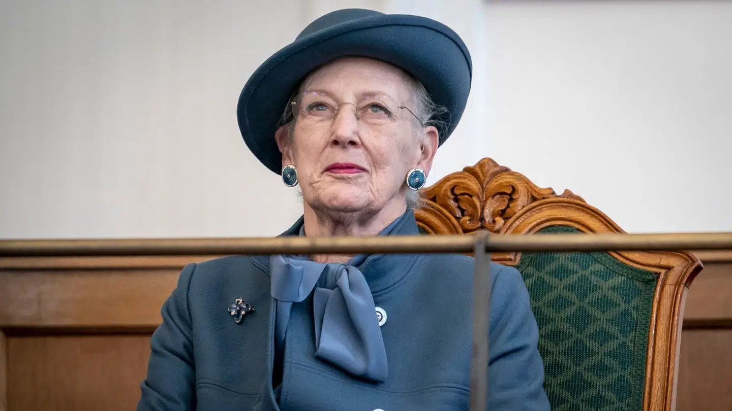 Dronning Margrethe under Folketingets åbning på Christiansborg i 2020.