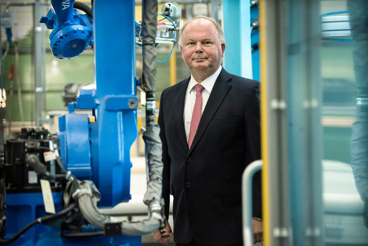 Her ses adm. dir. Frank Gad fra SP Group. Aktien er steget mere end 2000 pct. i hans tid hos SP Group.