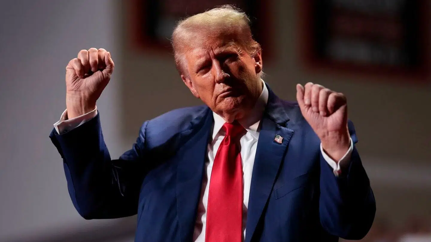 Donald Trump kan danse en af sine vanlige danse efter målingen fra New York Times.